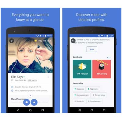 Aplicación OkCupid