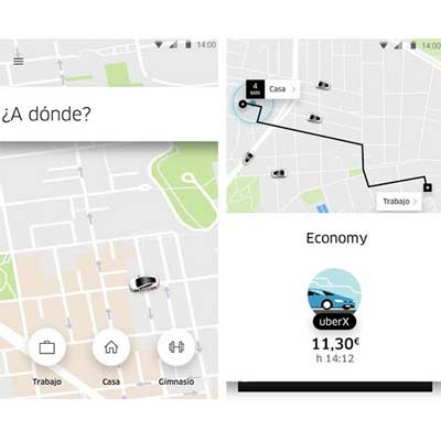 Aplicación Uber