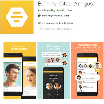 Aplicación Bumble