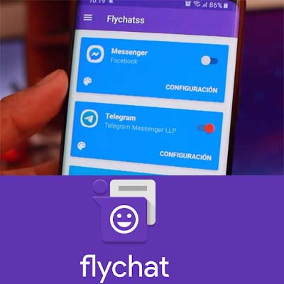 Flychat la App de Burbujas para gestionar los chats de otras aplicaciones