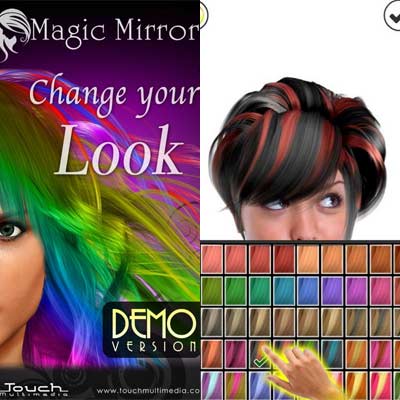 Aplicación Hairstyle Magic Mirror