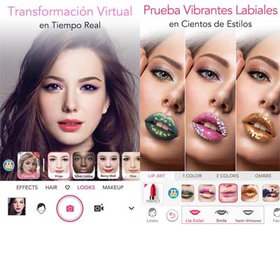 Aplicación YouCam Makeup