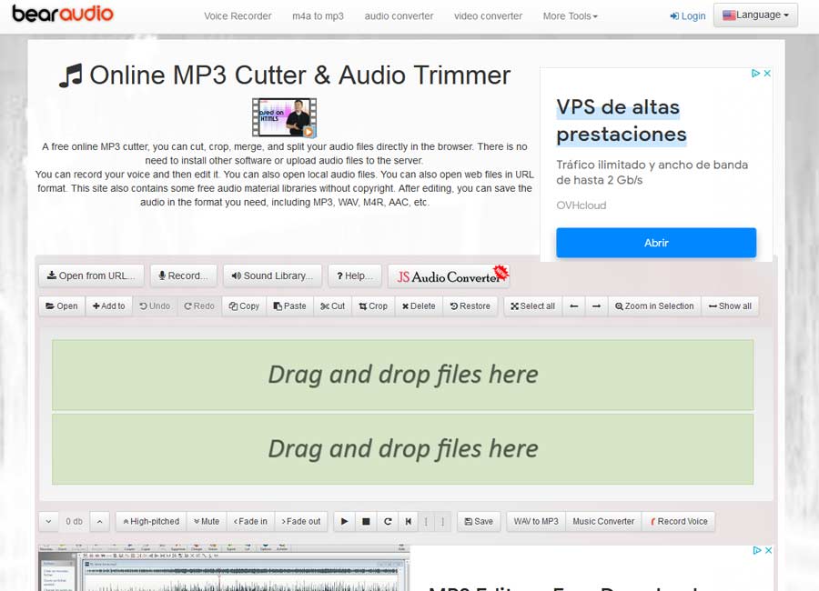 Bear Online MP3 Cutter