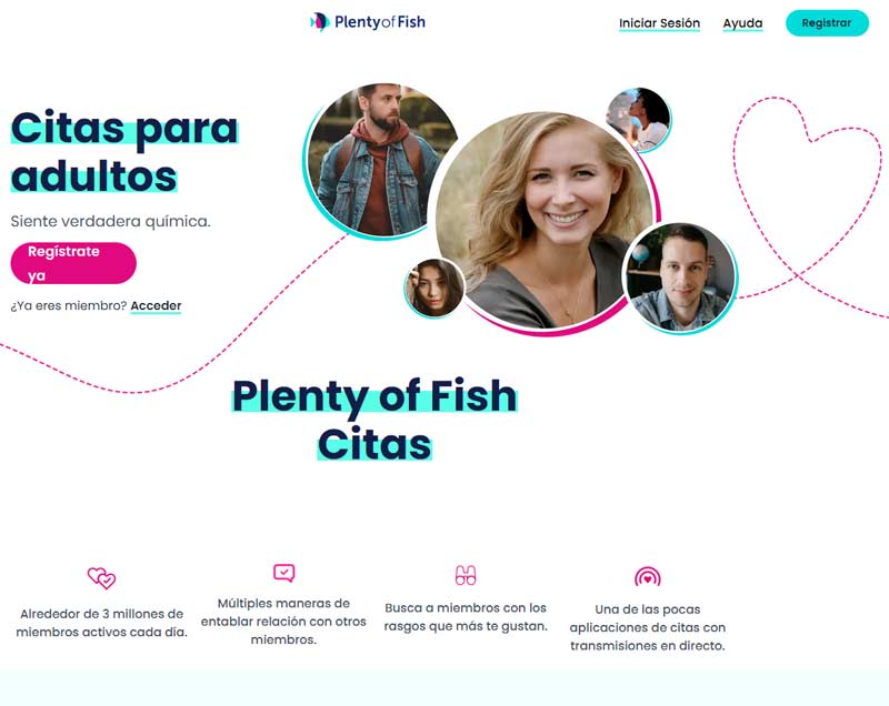 Localizar la web de POF e iniciar el registro