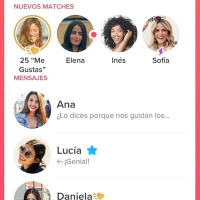 ¿Cómo encontrar matches en la app de Tinder?