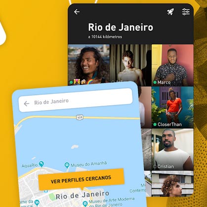 Grindr ubicación perfiles